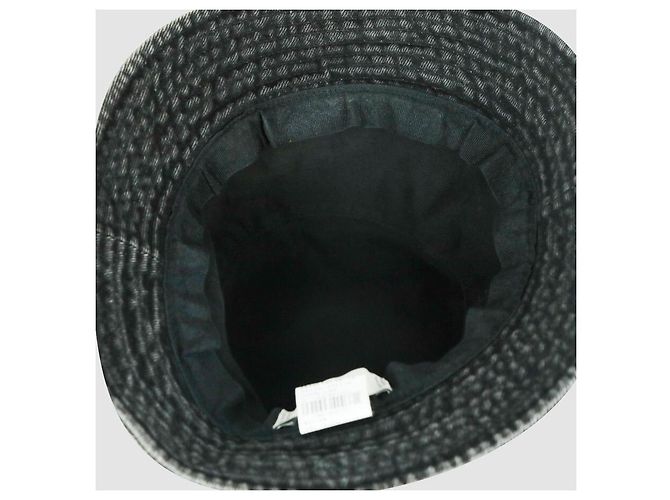 Céline Denim-Bucket-Hat mit Logo - Ansicht 5