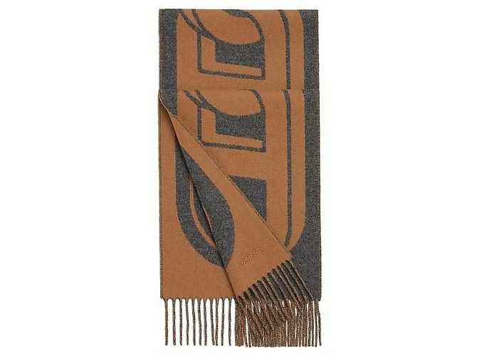 Hermès Sciarpa Maillons TGM Scarf Camel - vista 2