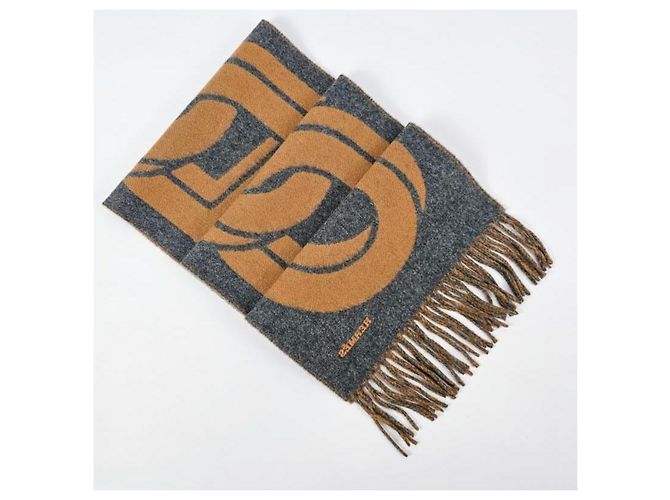 Hermès Sciarpa Maillons TGM Scarf Camel - vista 6