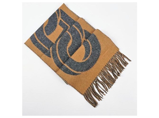 Hermès Sciarpa Maillons TGM Scarf Camel - vista 8