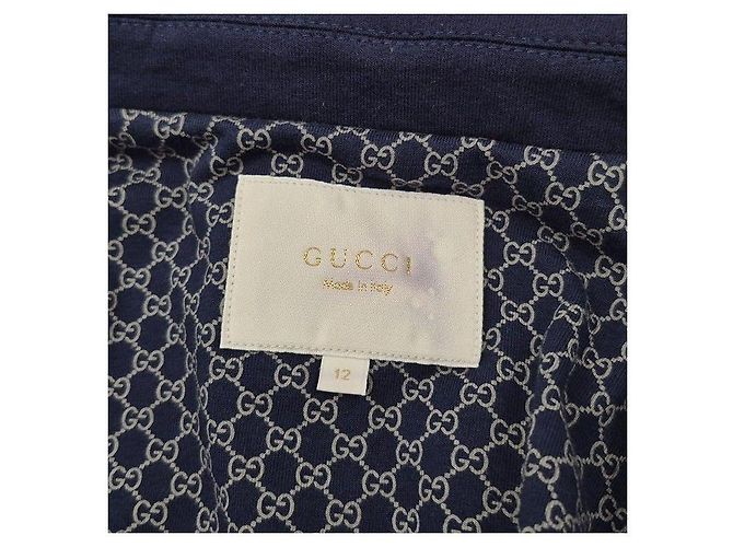 Gucci Patch Jacke Navy - Ansicht 4