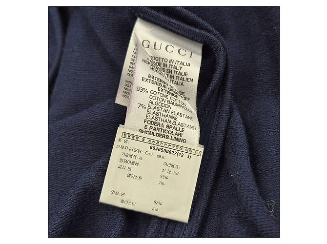 Gucci Patch Jacke Navy - Ansicht 5