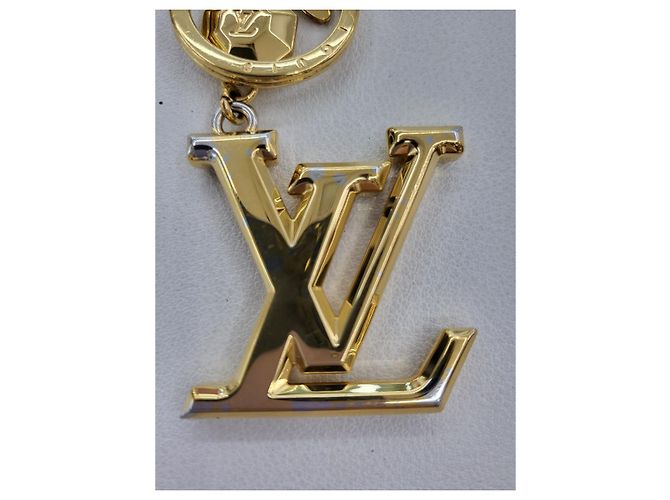 Portachiavi Louis Vuitton Key Holder Oro Metallo - vista 14