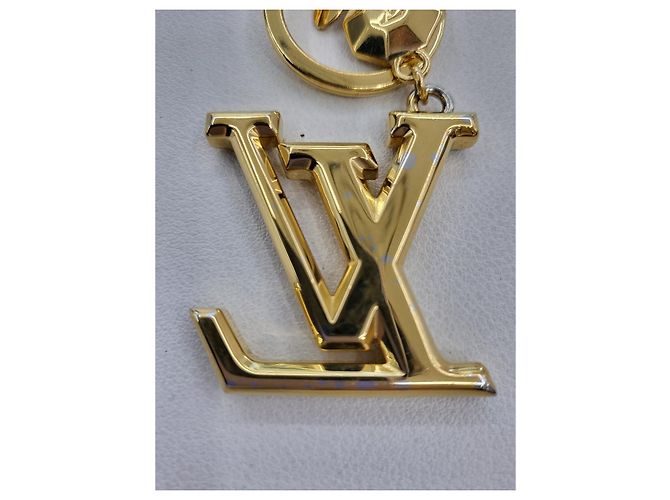 Portachiavi Louis Vuitton Key Holder Oro Metallo - vista 15