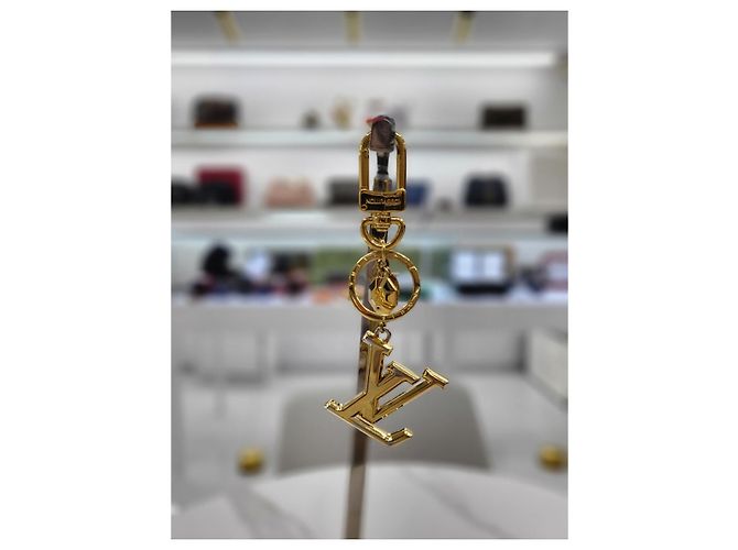 Portachiavi Louis Vuitton Key Holder Oro Metallo - vista 5