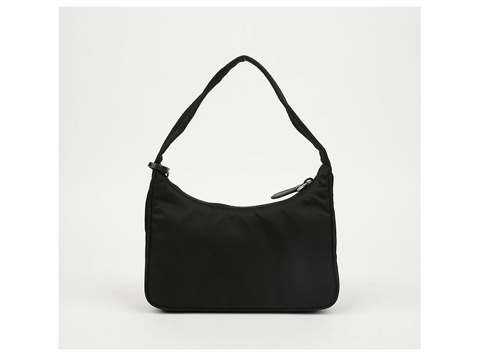 Prada Borsa Hobo Mini Re-Edition Nera - vista 3