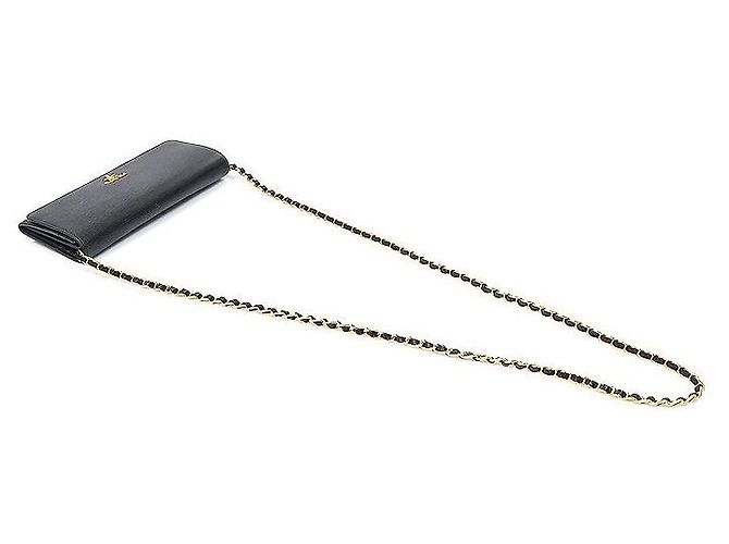 Prada Borsa a tracolla WOC con catena Portafoglio Vitello Move Nero - vista 3