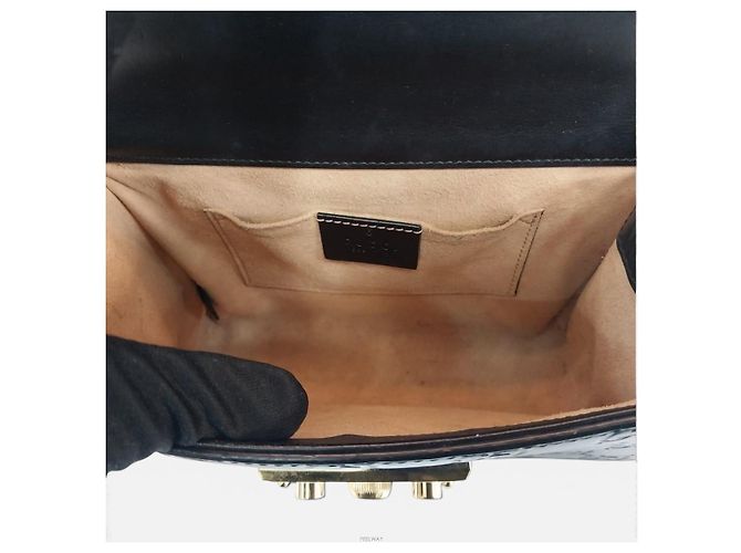 Padlock Gucci Borsa a tracolla GG Chain piccola con lucchetto - vista 5