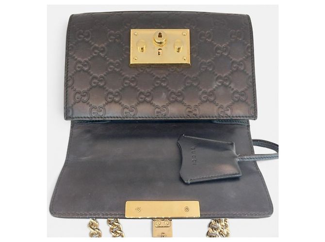 Padlock Gucci Borsa a tracolla GG Chain piccola con lucchetto - vista 6