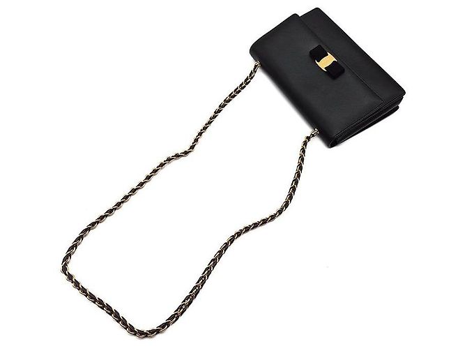 Salvatore Ferragamo Borsa a tracolla Gini Chain - vista 4