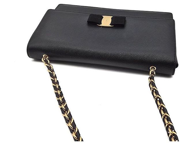 Salvatore Ferragamo Borsa a tracolla Gini Chain - vista 6