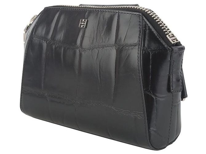 Givenchy Borsa a tracolla Antigona Small in coccodrillo - vista 2