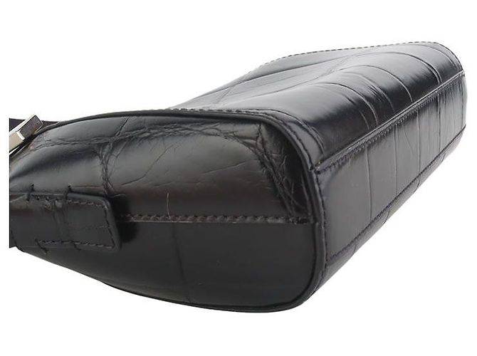 Givenchy Borsa a tracolla Antigona Small in coccodrillo - vista 5