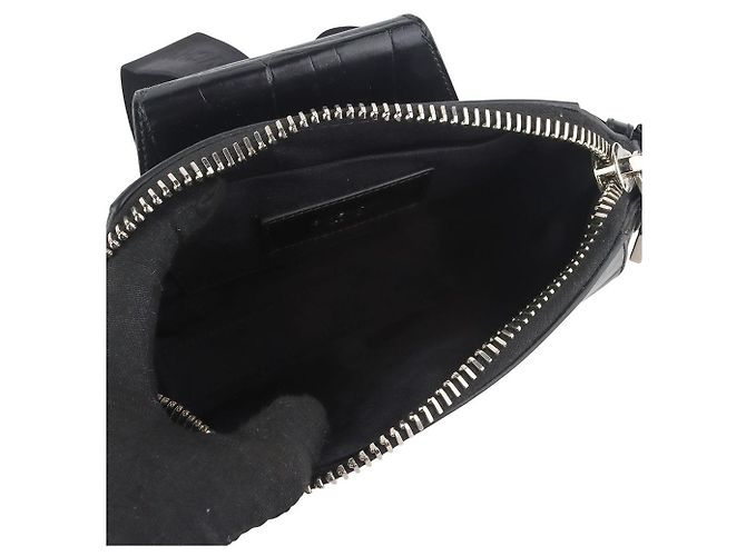 Givenchy Borsa a tracolla Antigona Small in coccodrillo - vista 7