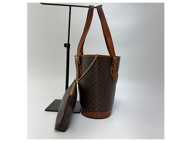 Céline Borsa Bucket Mackadam Borsa a Tracolla (Advanced, con pochette) - vista 7
