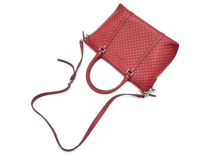 Gucci Borsa Tote e a Tracolla Micro Shima Line - vista 4