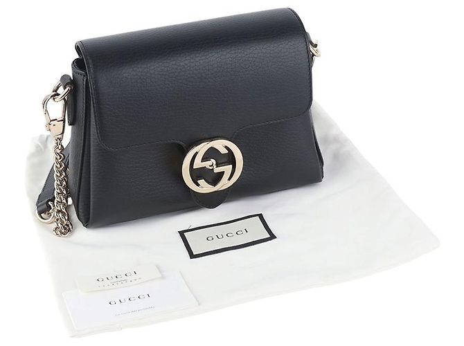 Gucci Borsa a Tracolla Mini Chain Interlocking - vista 8
