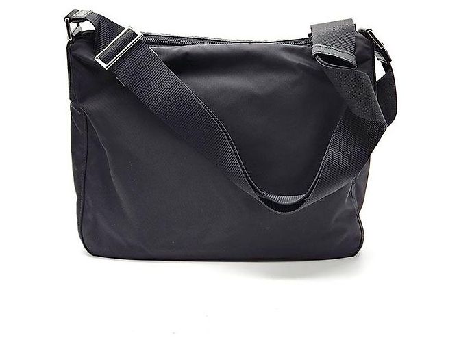 Prada Borsa Messenger in Nylon Tessuto - vista 3