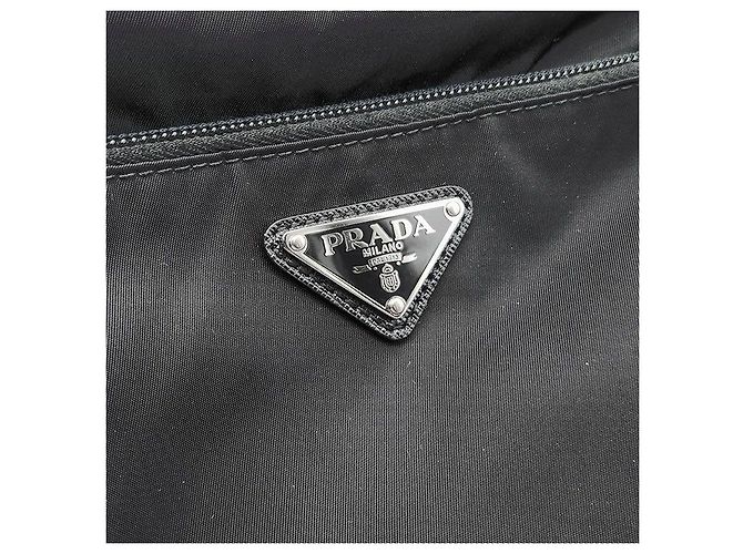 Prada Borsa Messenger in Nylon Tessuto - vista 8