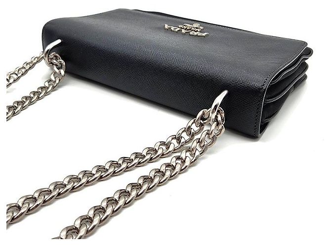 Prada Borsa a tracolla con catena in Saffiano - vista 6