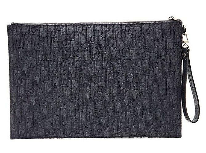 Dior Clutch Christian Oblique - vista 3