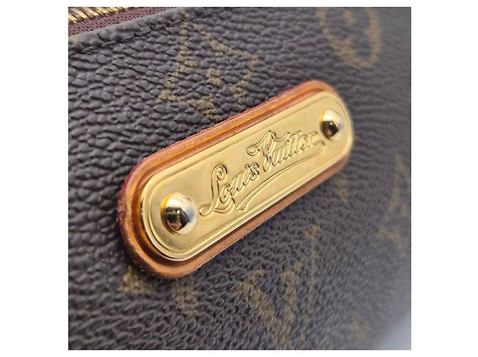 Clutch Louis Vuitton Monogram Eva Marrom - vista 8