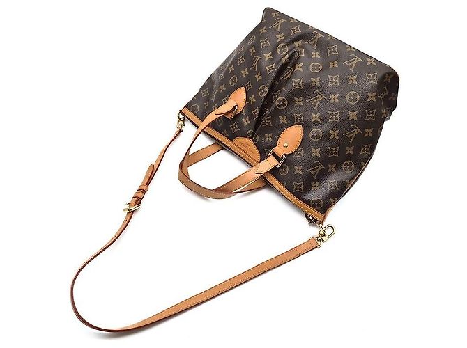 Louis Vuitton Monogram Palermo PM Borsa Tote Marrone - vista 4