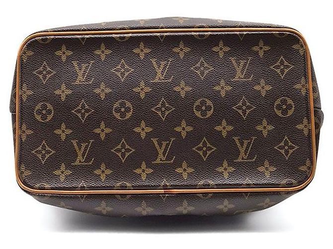 Louis Vuitton Monogram Palermo PM Borsa Tote Marrone - vista 7