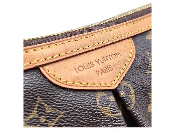 Louis Vuitton Monogram Palermo PM Borsa Tote Marrone - vista 8