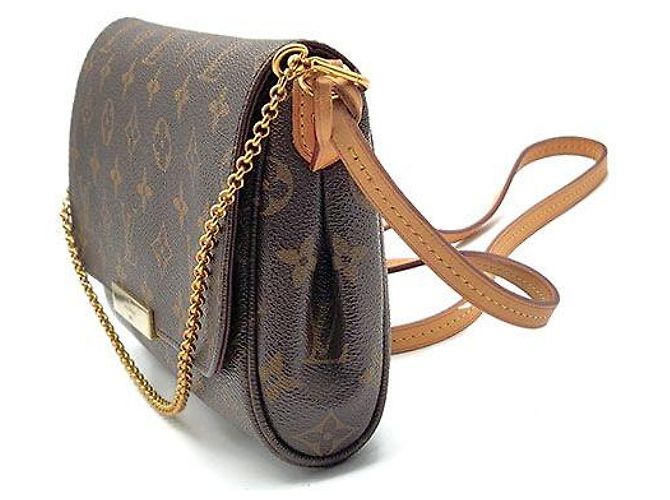 Borsa Louis Vuitton Monogram Favorite MM Marrone - vista 2