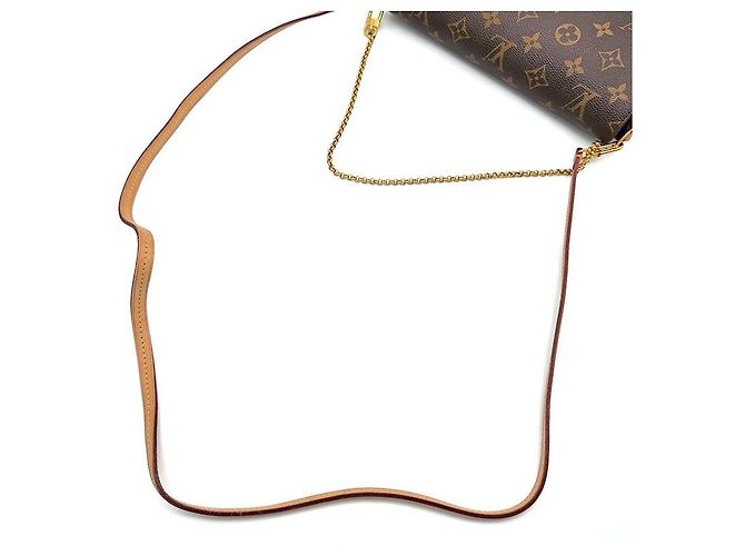 Borsa Louis Vuitton Monogram Favorite MM Marrone - vista 5