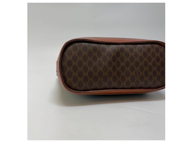 Borsa a secchiello Céline Macadam marrone pelle - vista 16