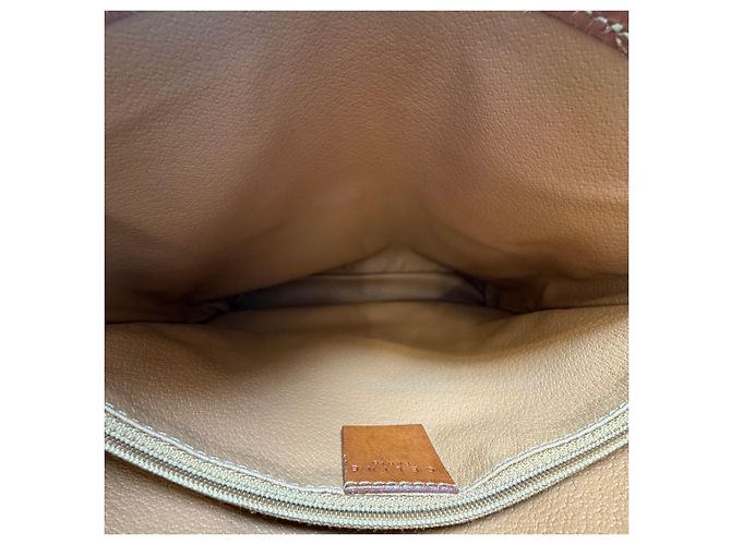 Borsa a secchiello Céline Macadam marrone pelle - vista 17