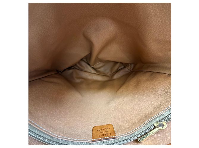 Borsa a secchiello Céline Macadam marrone pelle - vista 16