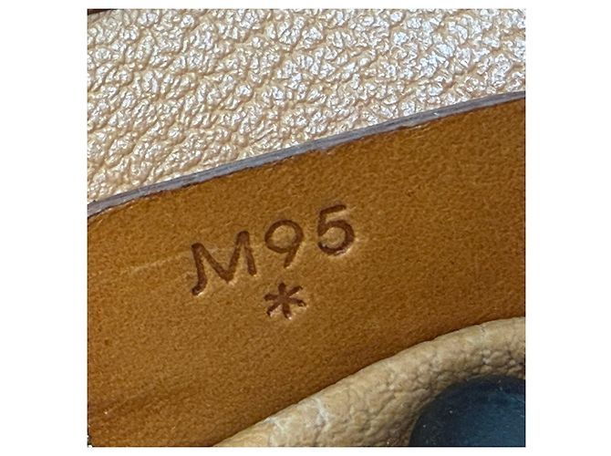 Borsa a secchiello Céline Macadam marrone pelle - vista 20