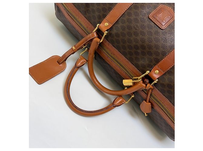Céline Borsa Boston Macadam Borsa da Viaggio Unisex - vista 11