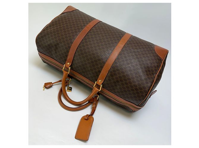 Céline Borsa Boston Macadam Borsa da Viaggio Unisex - vista 12