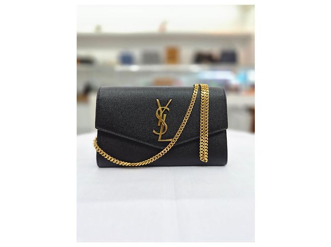 Autre Marque Portafoglio Pochette Uptown con Catena a Tracolla - vista 12