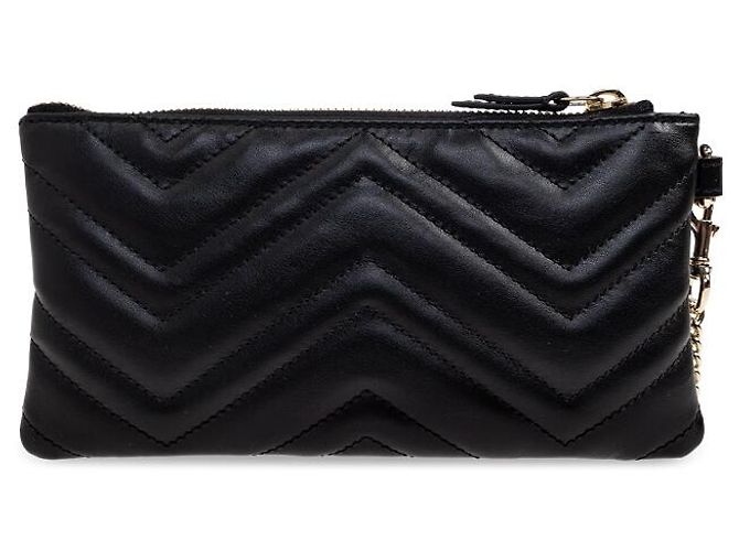Gucci Pouch con catena GG Marmont Small - vista 6