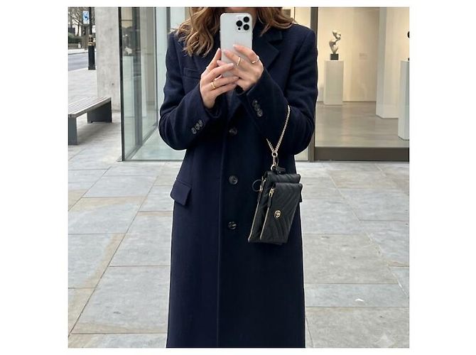 Gucci Pouch con catena GG Marmont Small - vista 9