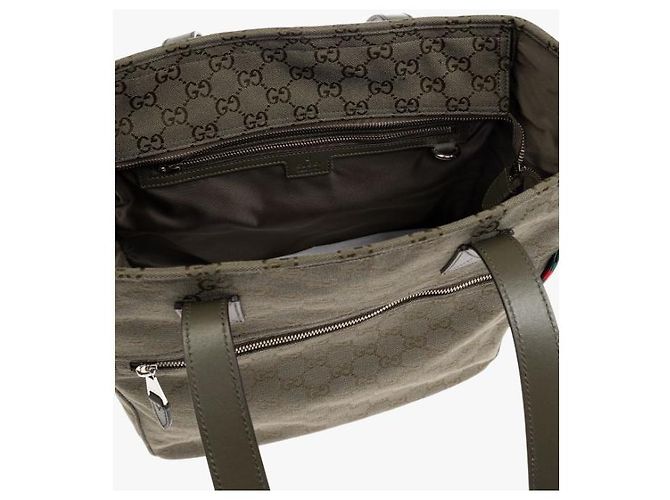 Gucci Borsa Tote Medium GG Canvas - vista 3