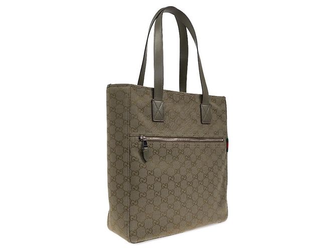 Gucci Borsa Tote Medium GG Canvas - vista 5
