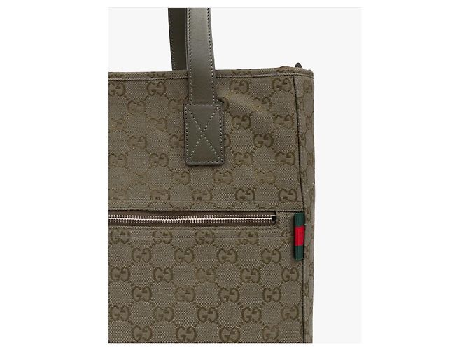 Gucci Borsa Tote Medium GG Canvas - vista 7