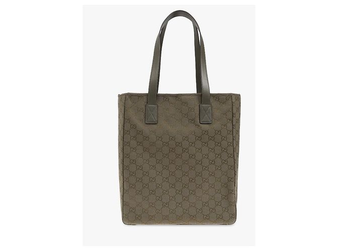 Gucci Borsa Tote Medium GG Canvas - vista 8