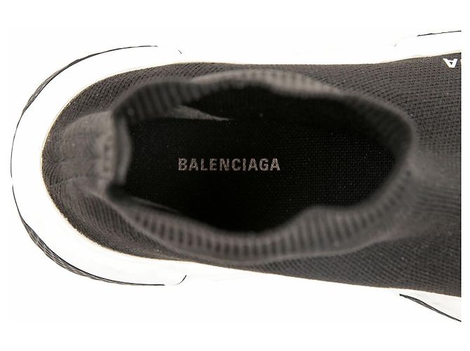 Balenciaga Speedrunner Sneaker Black White - Ansicht 13