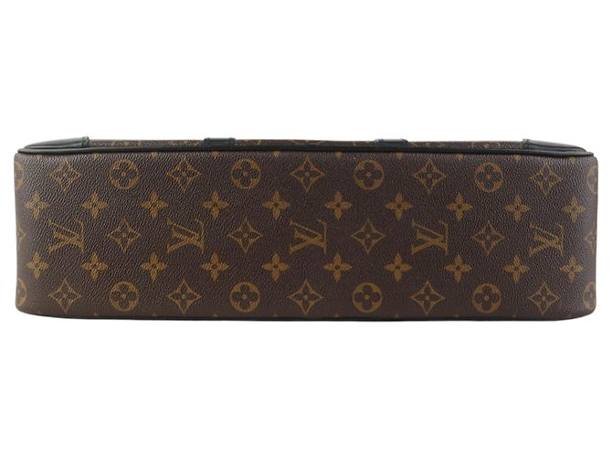 Louis Vuitton Monogram Macassar Porte Document Voyage GM Document Bag - vista 6