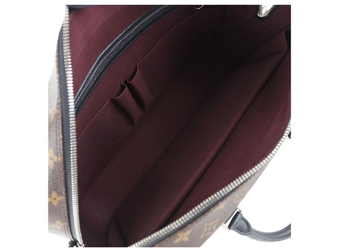 Louis Vuitton Monogram Macassar Porte Document Voyage GM Document Bag - vista 7