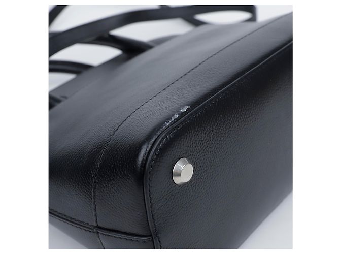 Balenciaga Borsa a Tracolla Tote con Piccolo Manico Nero - vista 10