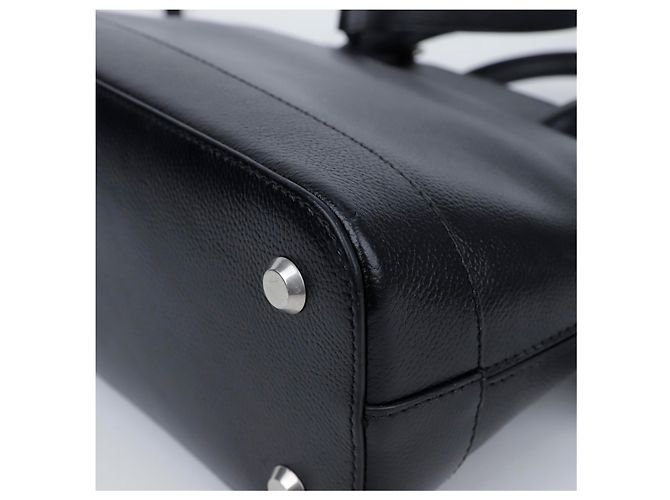 Balenciaga Borsa a Tracolla Tote con Piccolo Manico Nero - vista 11