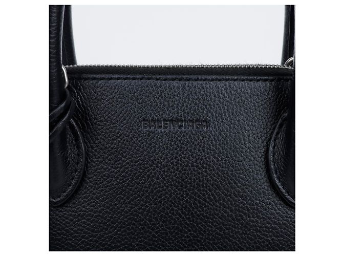 Balenciaga Borsa a Tracolla Tote con Piccolo Manico Nero - vista 2